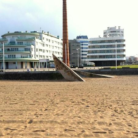 Apartamento Playa Poniente Gijon Exterior photo